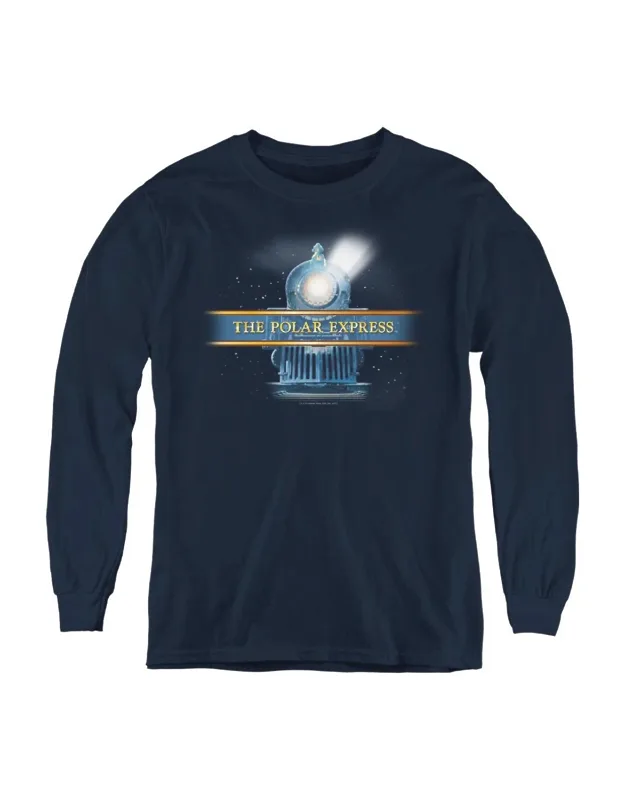 Polar Express Train Logo Long Sleeve Tee