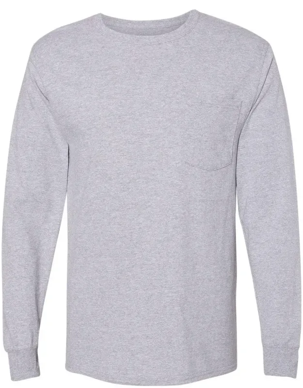 Workwear Long Sleeve Pocket T-shirt