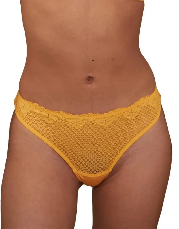 Duet Lace Low Rise Thong