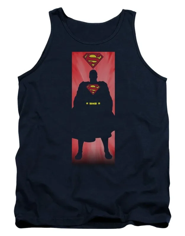 Superman Block Tank Top