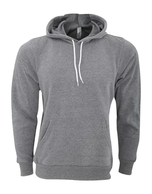Pullover Polycotton Fleece Hooded Sweatshirt