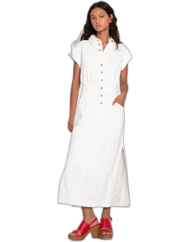 Sundown Denim Midi Dress
