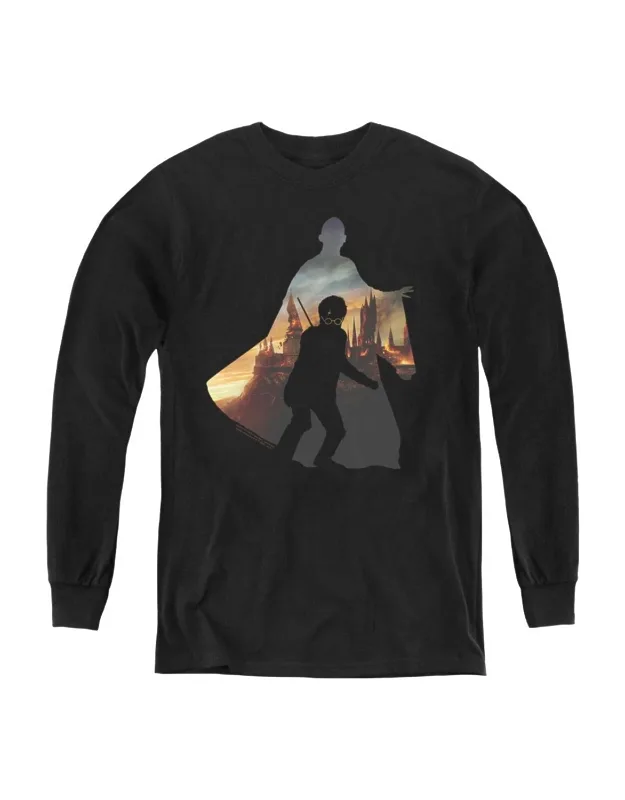 Harry Potter Voldemort Looms Long Sleeve Tee