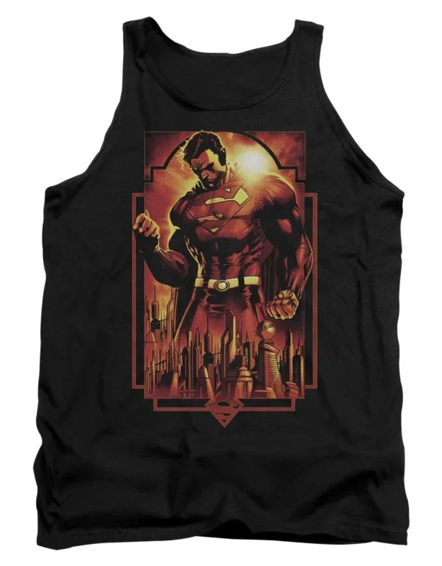 Superman Metropolis Deco Tank Top