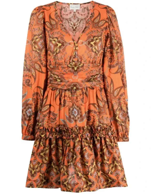 100% Cotton Long Sleeve Harper Dress