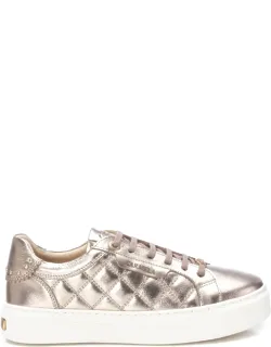 Carmela Collection Leather Casual Sneakers - Sleek & Stylish