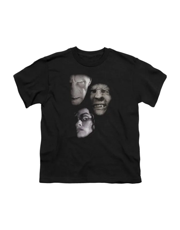 Harry Potter Villian Heads Short Sleeve Tee - Stylish For Everyday Wear