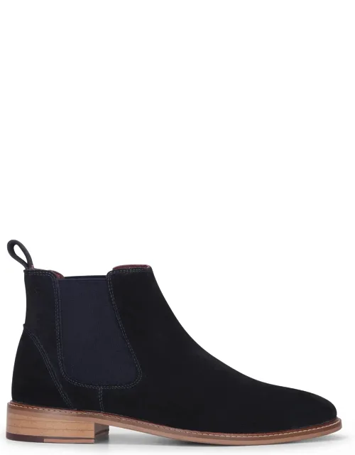 Suede Leather Chelsea Boots