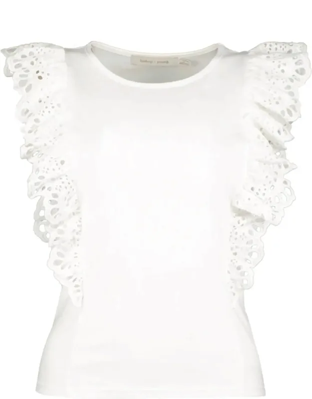 Eyelet Tee