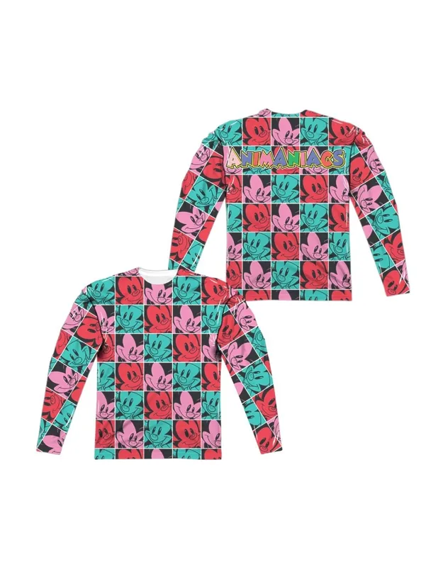 Animaniacs Squares Long Sleeve Tee