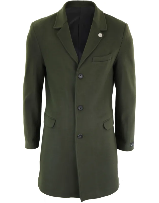 Long Wool Mix Overcoats