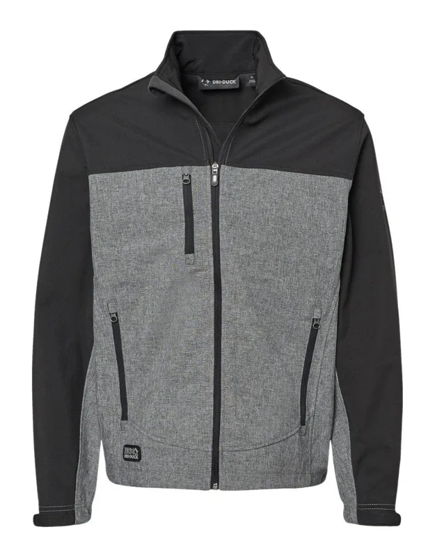 Dri Duck Motion Soft Shell Jacket - Wind-and-water-resistant, Adjustable Cuffs