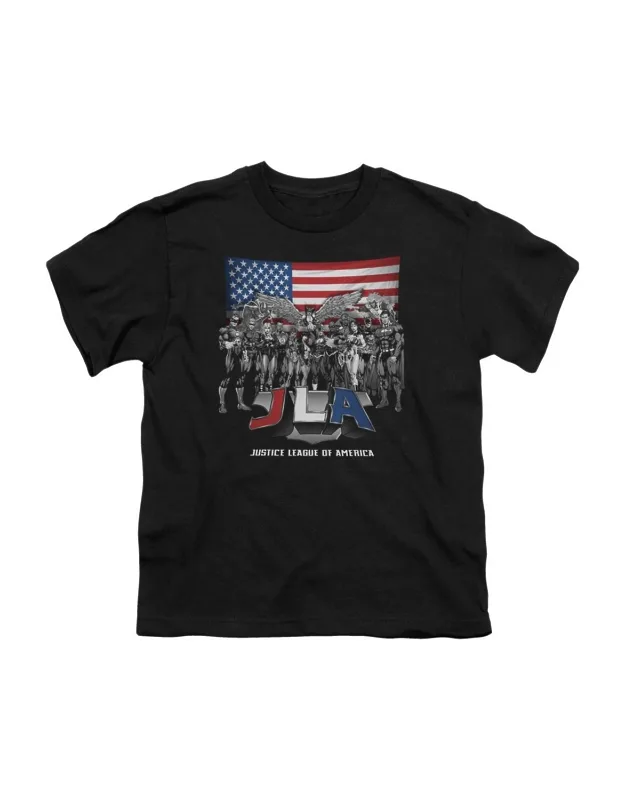 Justice League Of America All American League Short Sleeve Tee - Stylish For Everyday Wear