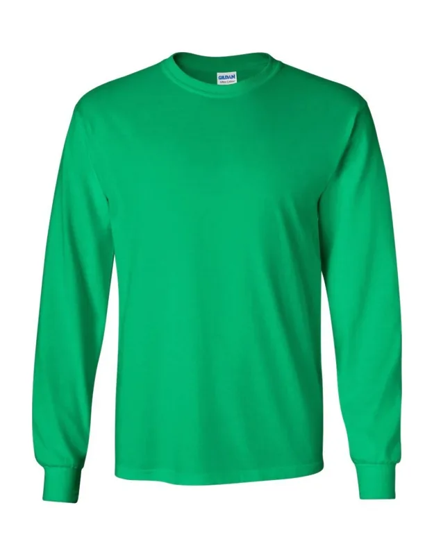 Ultra Cotton Long Sleeve T-shirt, Heavyweight Fabric, Classic Fit