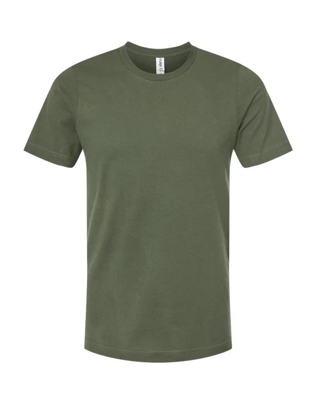 Tultex Combed Cotton T-shirt 4.2 Oz./yd, 100% Combed Ring-spun Usa Premium Cotton Fine Jersey