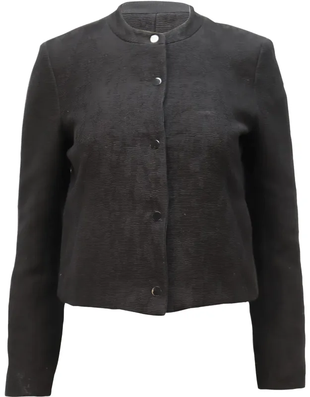 Cropped Corduroy Blazer