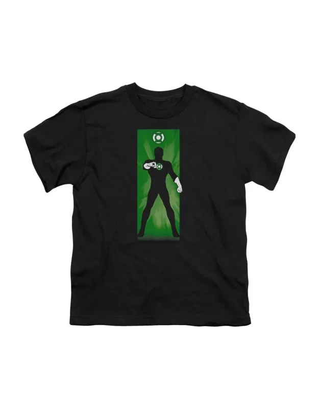 Dc Comics Green Lantern Block Short Sleeve Youth Tee - Stylish Everyday Wear, 100% Cotton