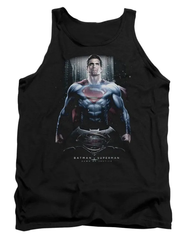 Batman V Superman Supe Ground Zero Tank Top