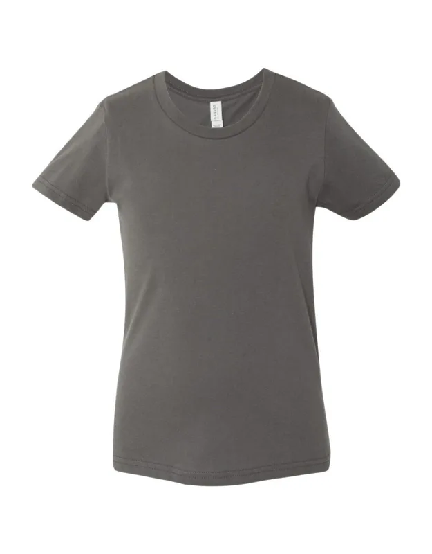 Youth Jersey Tee 100% Airlume Combed Cotton, Retail Fit