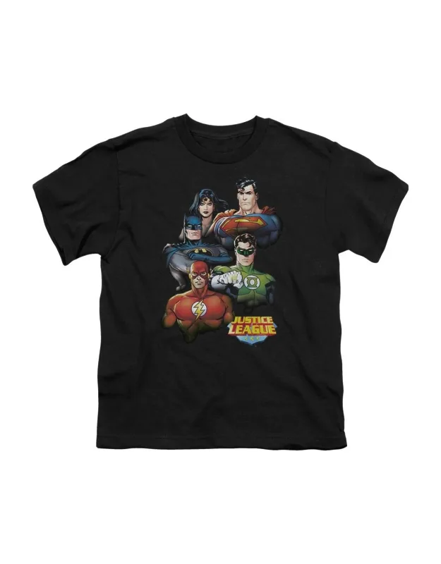 Justice League Of America Group Portrait Short Sleeve Tee - Stylish For Everyday Wear, Authentic Design