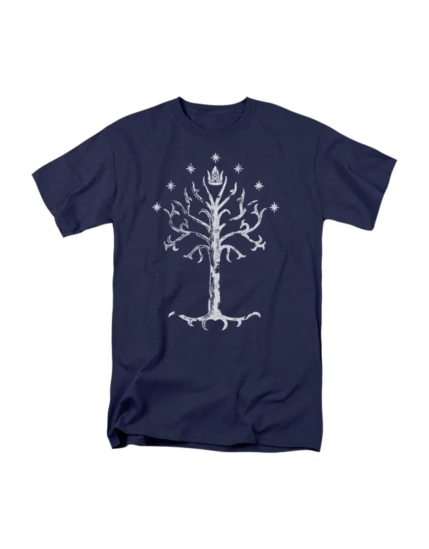 Lord Of The Rings Tree Of Gondor Short Sleeve Tee - 100% Cotton, Stylish Design