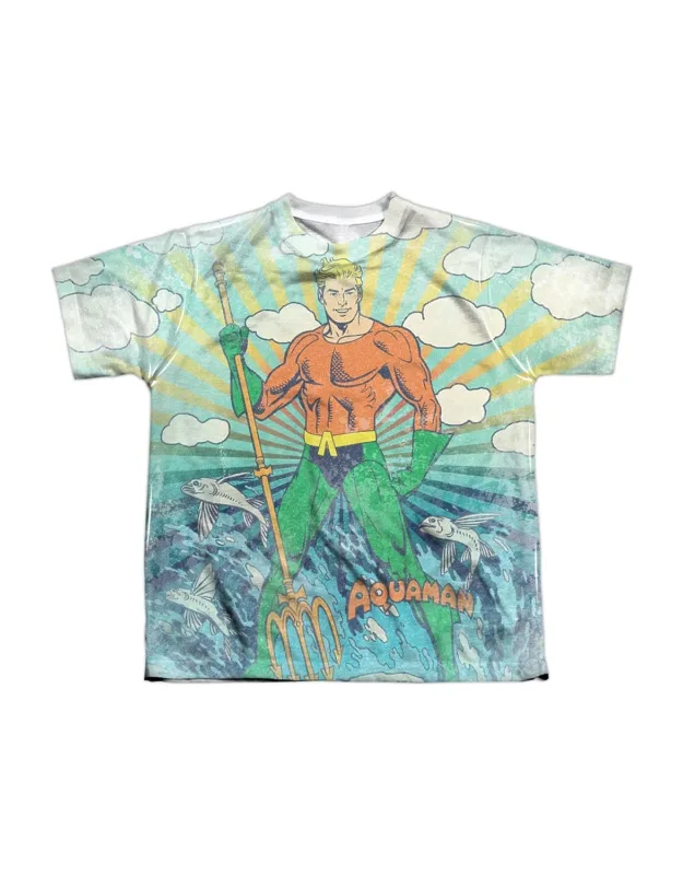Dc Comics Sonar Short Sleeve Poly Crew Tee