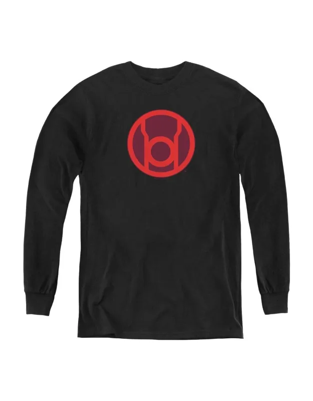 Red Symbol Long Sleeve Tee