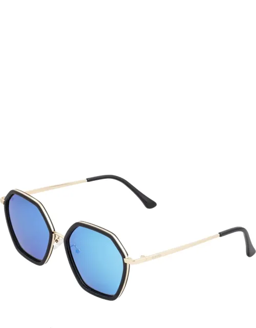 Ariana Lightweight Metal Frame Polarized Sunglasses