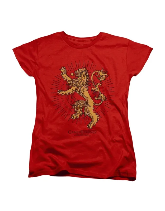 Game Of Thrones Lannister Burst Sigil T-shirt