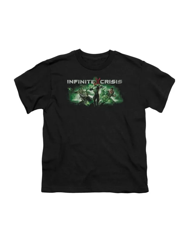 Infinite Crisis Ic Green Short Sleeve Tee - Stylish Everyday Wear, 100% Cotton