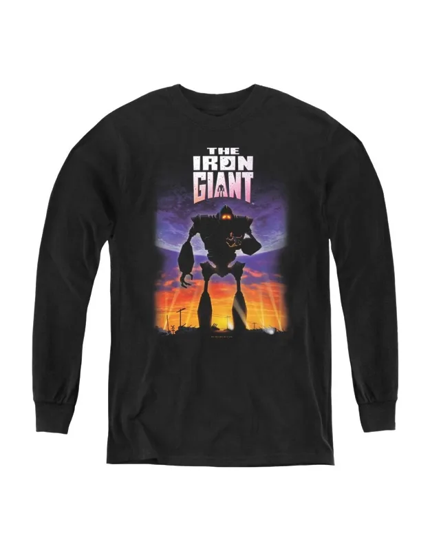 Iron Giant Poster Long Sleeve Tee