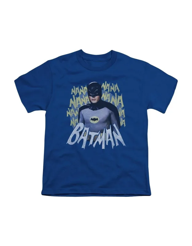 _batman Classic Tv Theme Song Short Sleeve Tee / T-shirt 100% Cotton_