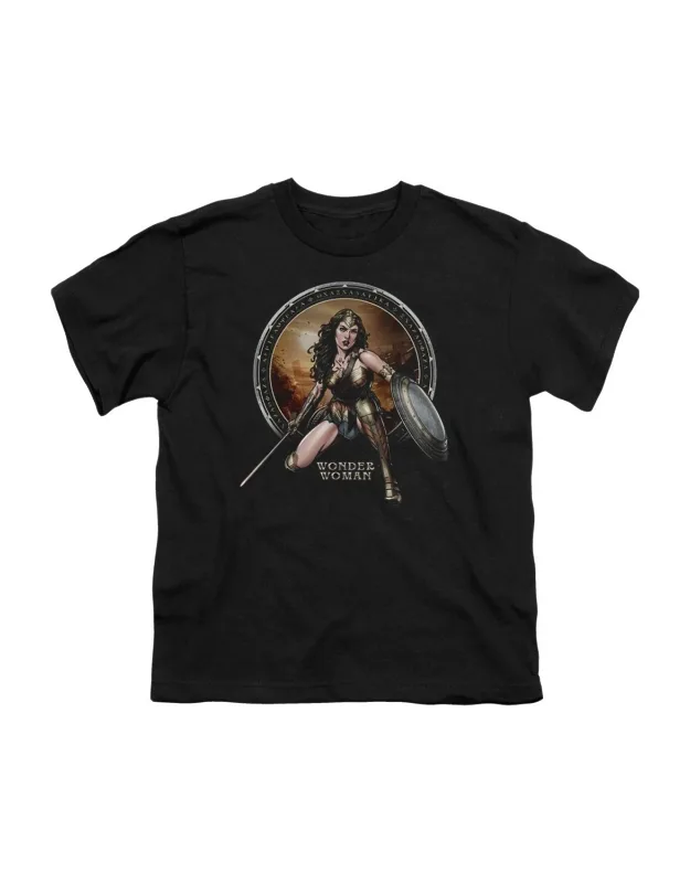 _batman V Superman Battle Zone Short Sleeve Tee / T-shirt Stylish Easy_