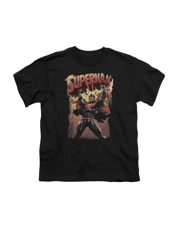 Superman Lift Up Short Sleeve Tee - Stylish For Everyday Wear