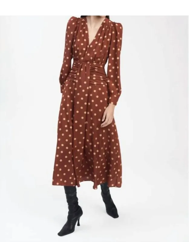 Valentina Puff Shoulder Dress