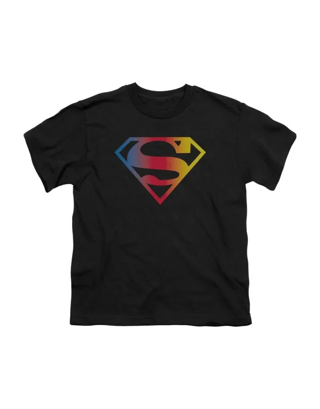 Superman Gradient Logo Short Sleeve Tee / T-shirt