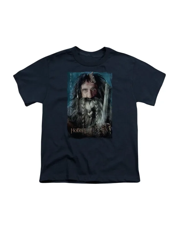 The Hobbit Bifur Short Sleeve Youth Tee - Stylish Everyday Wear, 100% Cotton