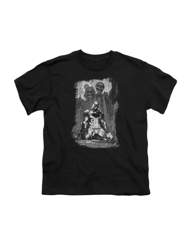 _batman Sketchy Shadows Short Sleeve Tee / T-shirt Stylish Easy_