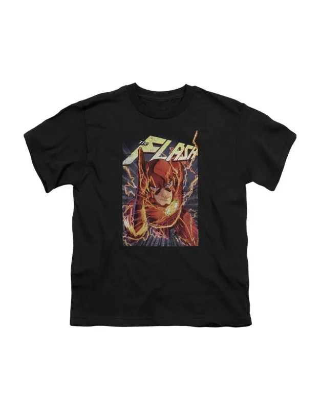 Justice League Of America Flash One Short Sleeve Tee - 100% Cotton, Stylish Design