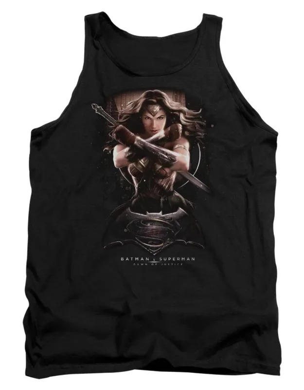 Batman V Superman Wonder Woman Ground Zero Tank Top