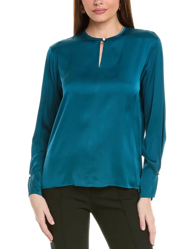 Silk-blend Blouse