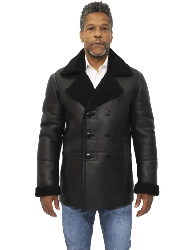 Kington Duffle Coat With Sheepskin Lined Hood And Thick Woollen Lining