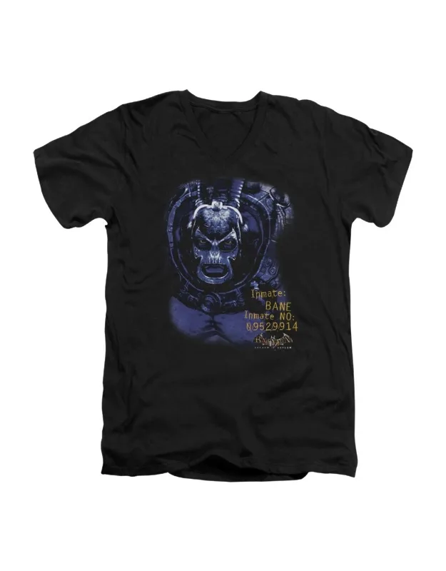 Batman Arkham Asylum Bane V Neck T-shirt
