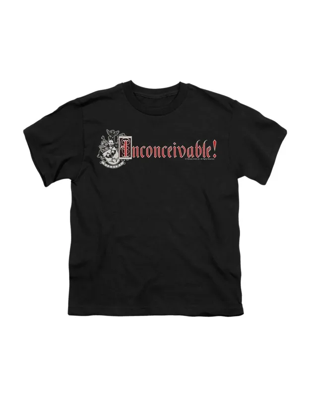 Princess Bride Vizzini Crest Short Sleeve Tee - Stylish For Everyday Wear, Guaranteed Authentic
