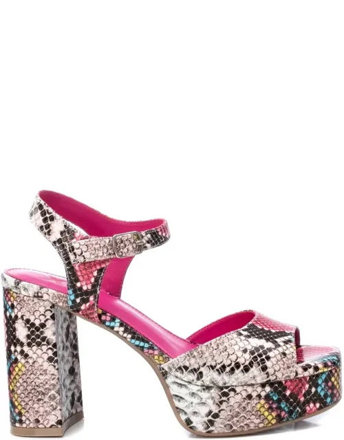 Heeled Platform Sandals Buga With Strap And Durable Non-slip Sole