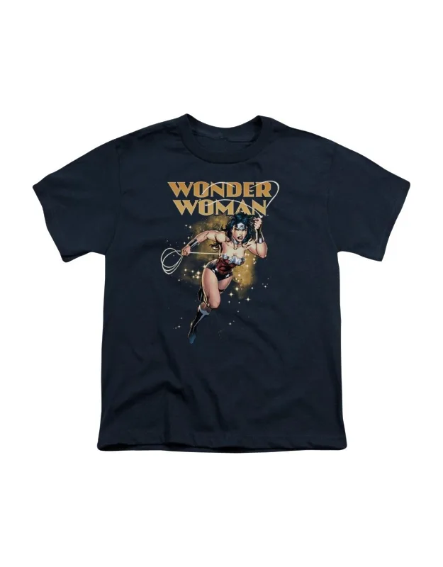 Justice League Of America Star Lasso Short Sleeve Tee - Stylish For Everyday Wear