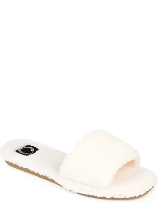 Sunlight Slipper With Cushioned Footbed And Faux Fur