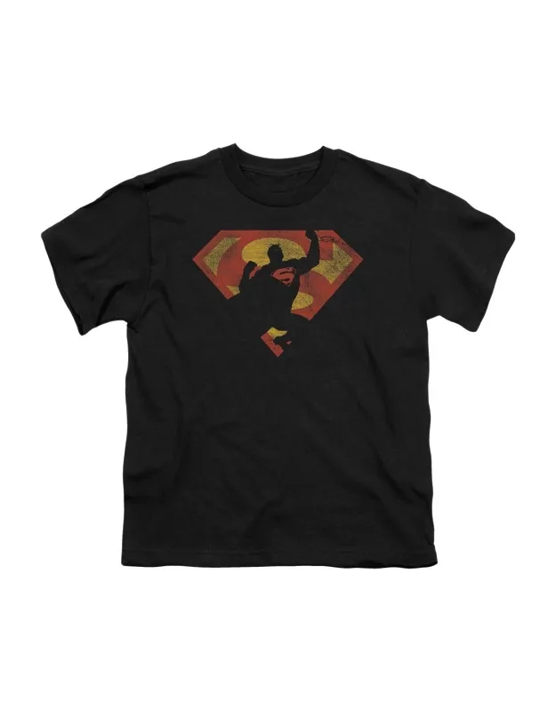 Superman S Shield Knockout Short Sleeve Tee - Stylish And Great For Everyday Wear