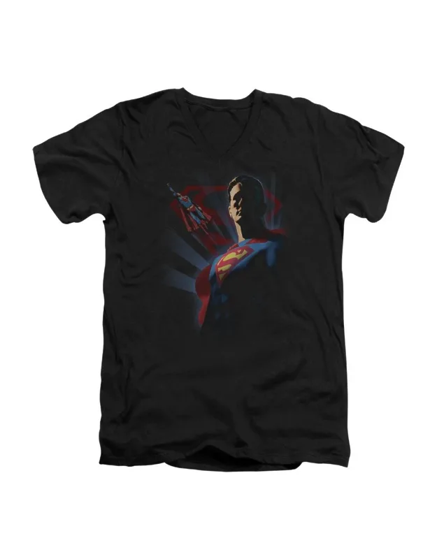 Superman Super Deco V Neck T-shirt