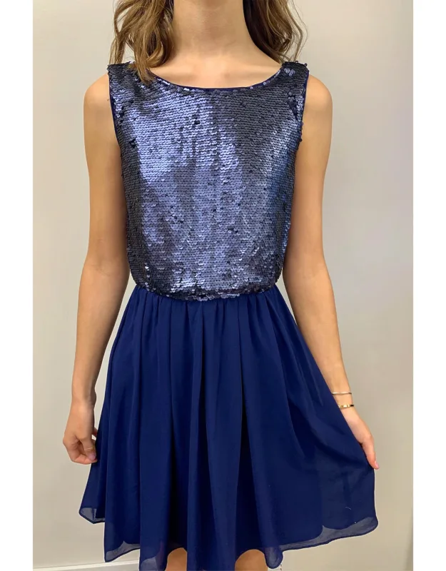 Sequin Tank Mini Dress